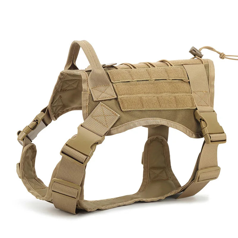 Military Tactical Dog Harness & Leash Set