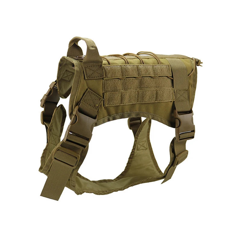 Military Tactical Dog Harness & Leash Set