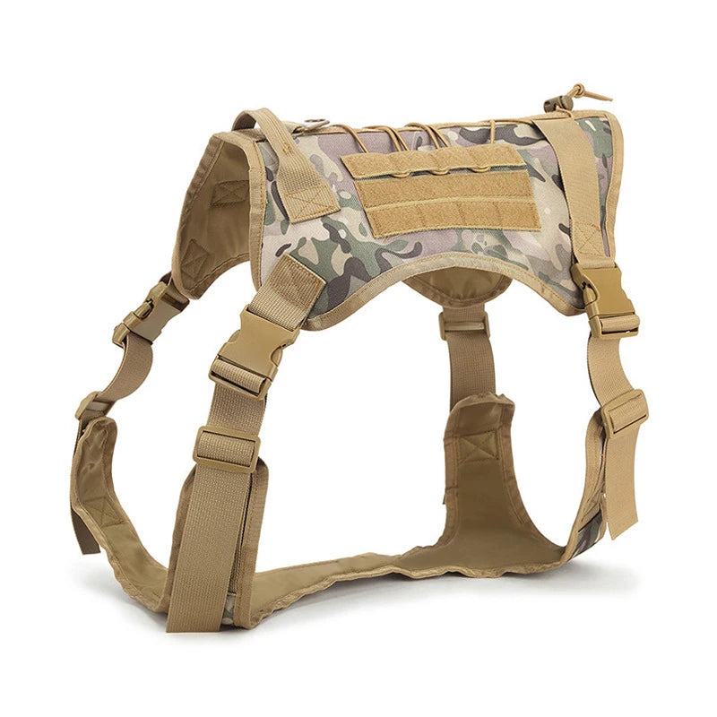 Military Tactical Dog Harness & Leash Set