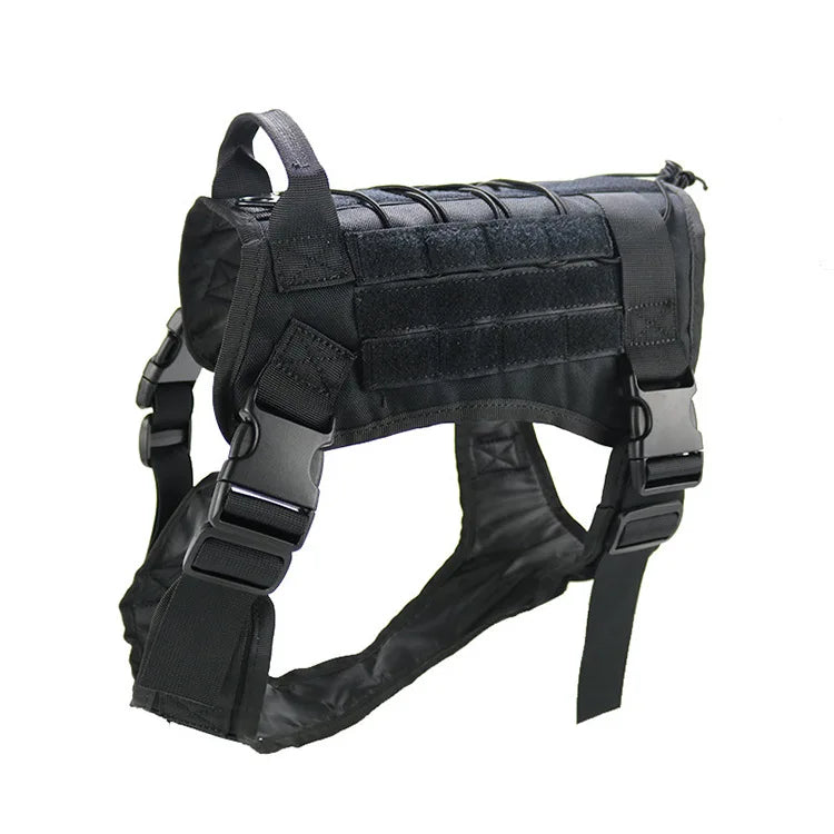 Military Tactical Dog Harness & Leash Set