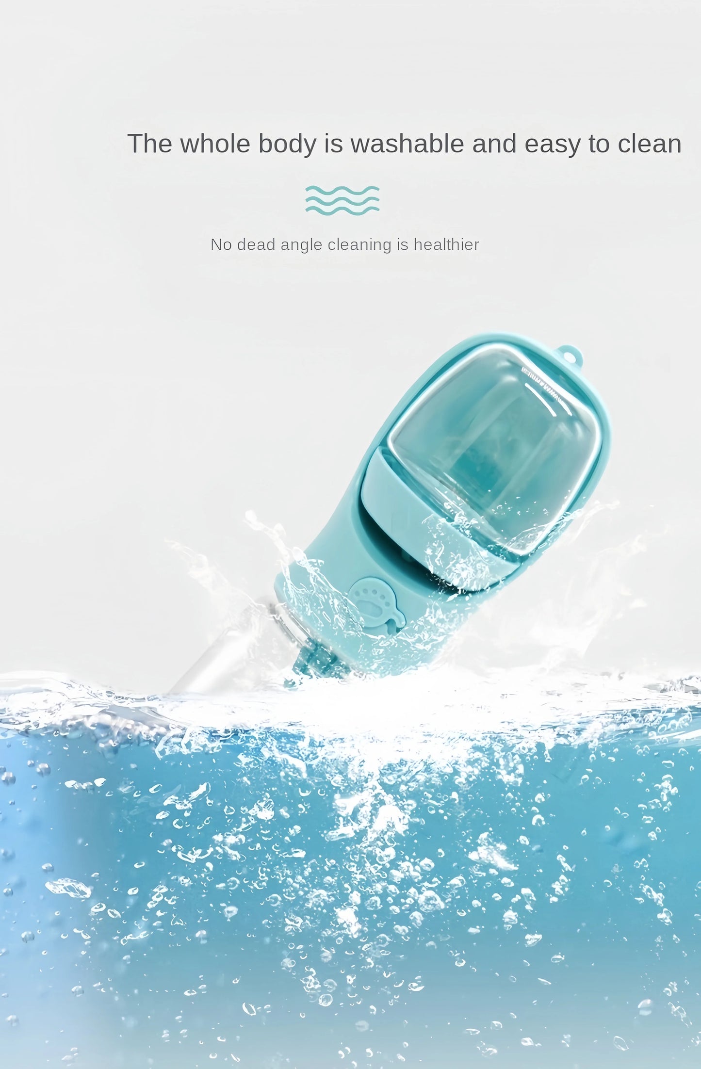 3-in-1 Multifunctional Portable Pet Water Bottle & Food Feeder