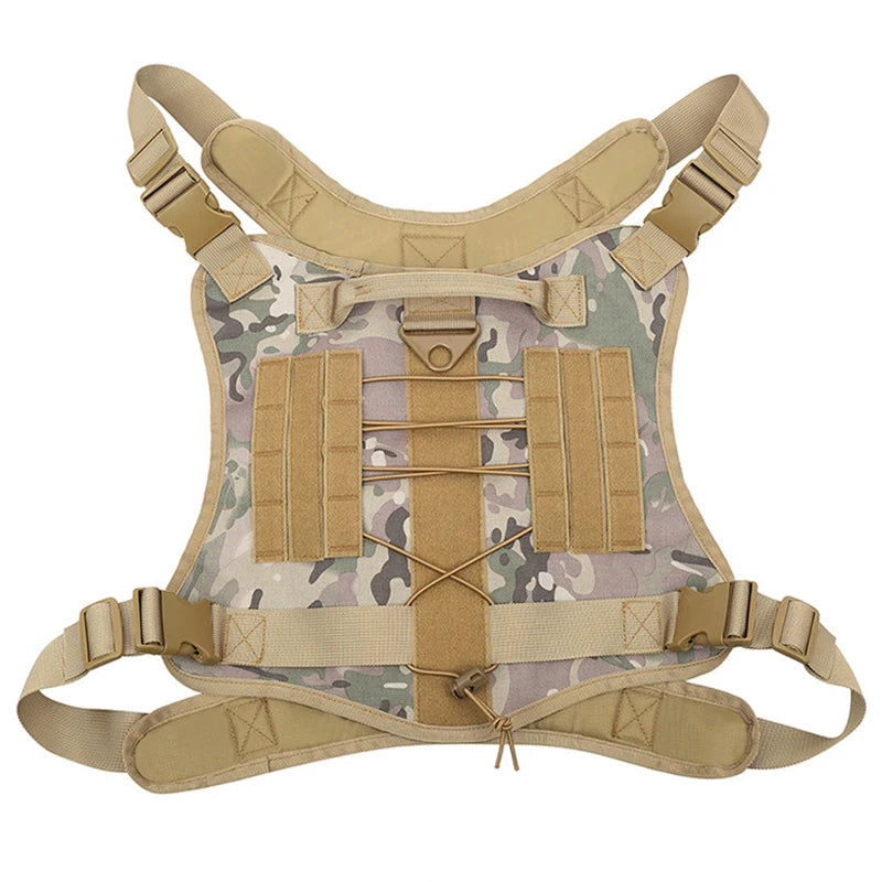 Military Tactical Dog Harness & Leash Set
