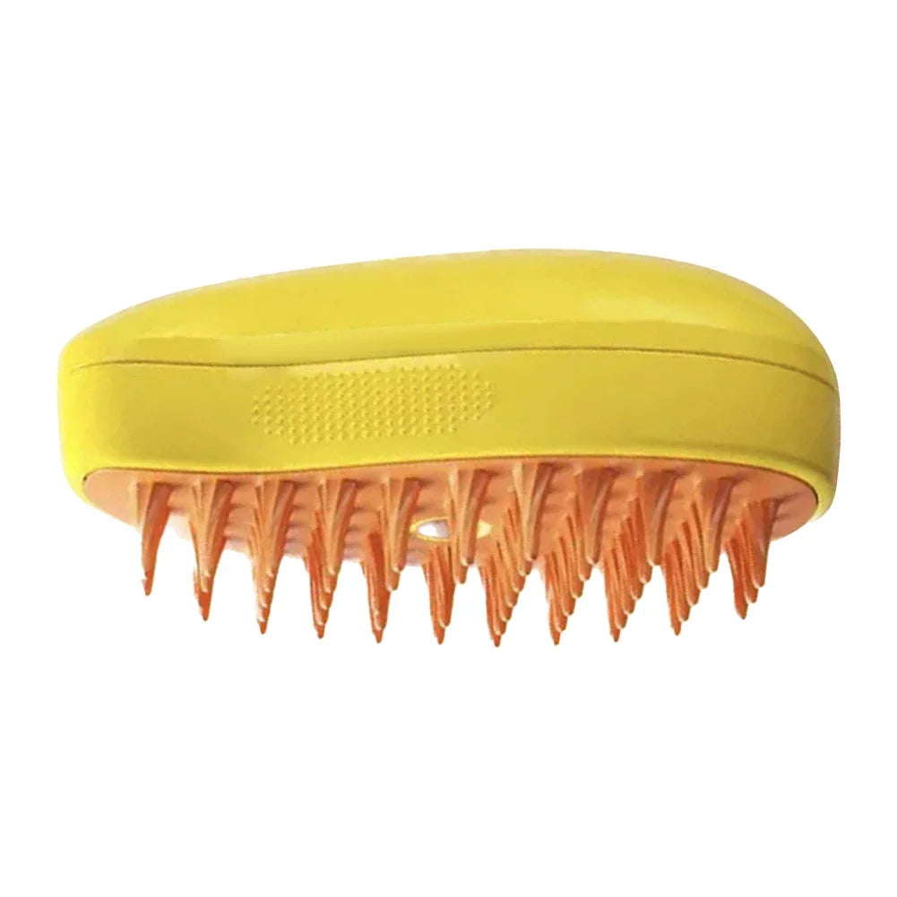3-in-1 Steam Spray Pet Hair Removal & Massage Brush