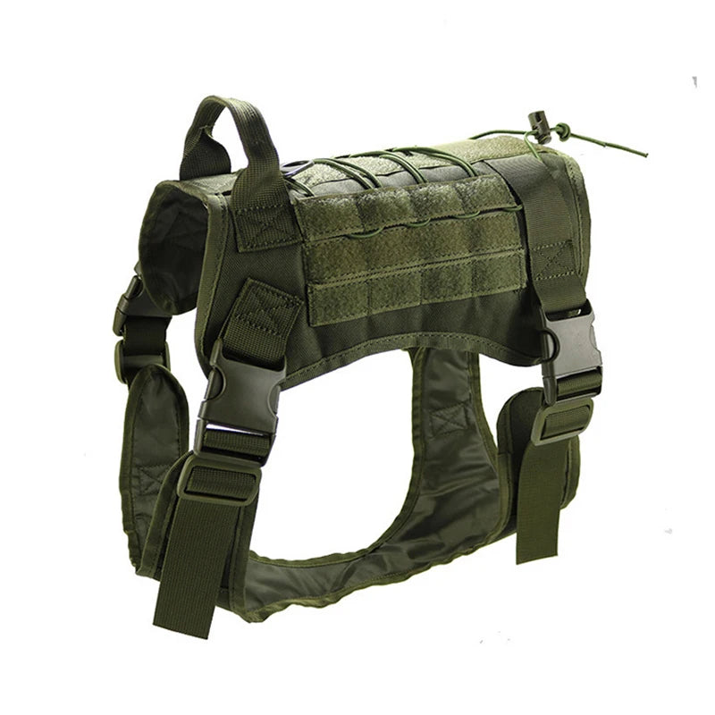 Military Tactical Dog Harness & Leash Set